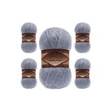 Alize Ayzen Home Angora Gold Simli 5 Li Paket Renk no: 221