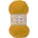 Alize Baby Best 281 Kanarya %10 Bambu - %90 Akrilik Tüylenme Yapmayan Bebek El Örgü İpi