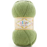 Alize Baby Best Bebek El Örgü İpi %10 Bambu %90 Akrilik 485 Kuru Nane