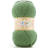 Alize Baby Best Bebek El Örgü İpi %10 Bambu %90 Akrilik 954 Çam Yeşili