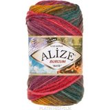 Alize Burcum Batik 3368 Krem 01 5 Adet El Örgü İpi