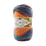 Alize Burcum Batik El Örgü İpi 5 Adet (7919)