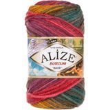 Alize Burcum Batik Renkli 100% Akrilik İplik Klasik Özellikli Örgü Malzemesi