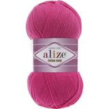 Alize Cotton Gold 5 Adet %55 Pamuk - %45 Akrilik / 100 Gr - 330 M 149 Fuşya