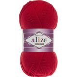 Alize Cotton Gold 5 Adet %55 Pamuk - %45 Akrilik / 100 Gr - 330 M 56 Kırmızı