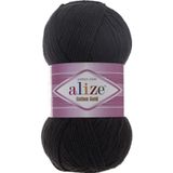 Alize Cotton Gold 5 Adet %55 Pamuk - %45 Akrilik / 100 Gr - 330 M 60 Siyah