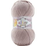 Alize Cotton Gold 592 Pudra Pembe El Örgü Ipi 100 Gr.