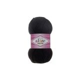 Alize Cotton Gold 60 Siyah Rengi Pamuklu El Örgü Ipi - 5 Adet