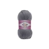 Alize Cotton Gold 87 Koyu Gri Rengi Pamuklu El Örgü Ipi - 5 Adet