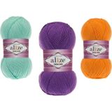 Alize Cotton Gold Amigurumi Ipi 100 Gr El Örgü Ipi Punch Ipi 5 Adet- Istediğiniz 5 Renk Gönderilir