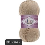 Alize Cotton Gold Amigurumi Ipi 100 Gr El Örgü Ipi Renk Kodu-Bej-262- Punch Ipi Pamuk+Akrilik