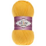 Alize Cotton Gold Amigurumi Ipi 100 Gr El Örgü Ipi Renk Kodu-koyu Sarı-216-punch Ipi Pamuk+akrilik