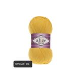 Alize Cotton Gold Amigurumi Örgü Ipi 100gr El Örgü Ipi Renk Kodu-koyu Sarı 216- Pamuk Akrilik