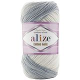 Alize Cotton Gold Batik 2905 Crop Elbise Amigurumi Motifli Hırka Pamuk Ip 100 gr 330 Metre %55 Pamuk