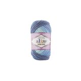 Alize Cotton Gold Batik 3299 1 adet Yazlık Crop Elbise Amigurumi Motifli Hırka Motif Kazak Pamuk Ip