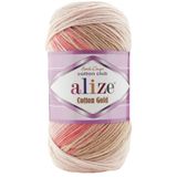 Alize Cotton Gold Batik 5970 Crop Elbise Amigurumi Motifli Hırka Pamuk Ip 100 gr 330 Metre %55 Pamuk