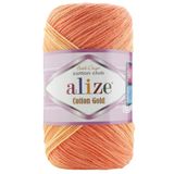 Alize Cotton Gold Batik 7687 Crop Elbise Amigurumi Motifli Hırka Pamuk Ip 100 gr 330 Metre %55 Pamuk