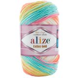 Alize Cotton Gold Batik 7937 Crop Elbise Amigurumi Motifli Hırka Pamuk Ip 100 gr 330 Metre %55 Pamuk