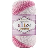 Alize Cotton Gold Batik El Örgü Ipi 5 Adet (3302) - Çok Renkli