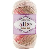 Alize Cotton Gold Batik El Örgü Ipi 5 Adet (5970) - Çok Renkli