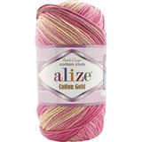 Alize Cotton Gold Batik El Örgü Ipi 5 Adet (7829) - Çok Renkli