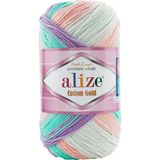 Alize Cotton Gold Batik El Örgü Ipi 5 Adet (7936) - Çok Renkli