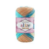 Alize Cotton Gold Batik El Örgü İpi 5 Adet (7938)