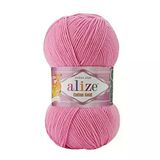 Alize Cotton Gold El Örgü İpi - 1 Adet -%55 Pamuklu Amigurumi ve Bebek Yünü - Tüylenmez Yumuşak Doku - 100gr, 330 Metre (35 Yeşil)