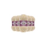 Alize Cotton Gold El Örgü İpliği 5'li Paket Krem 458