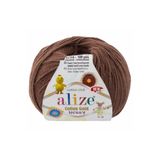 Alize Cotton Gold Hobby New -493 Kahve- Amigurumi Punch Örgü Ipi 50gr (43 FARKLI RENK)