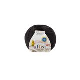 Alize Cotton Gold Hobby New 50 gr Siyah