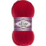 Alize Cotton Gold Kırmızı El Örgü Ipliği