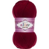 Alize Cotton Gold Örgü Ipi 5'Li Paket Renk:57-Bordo