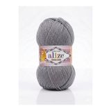 Alize Cotton Gold Örgü İpi Gri Renk Kodu:87