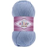 Alize Cotton Gold Pamuk El Örgü İpi 40 Mavi 100 gr. 330 mt.