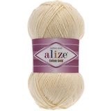 Alize Cotton Gold Pamuk El Örgü İpi 458 Sahra 100 gram 330 metre