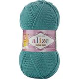 Alize Cotton Gold Pamuk,amigurumi,panç El Örgü Ipi Renk KODU:156-DENIZ Yeşili