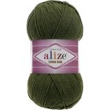 Alize Cotton Gold Pamuk,amigurumi,panç El Örgü Ipi Renk Kodu:29-Haki