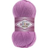 Alize Cotton Gold Pamuk,amigurumi,panç El Örgü Ipi Renk Kodu:43-Lila
