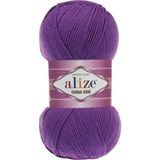 Alize Cotton Gold Pamuk,amigurumi,panç El Örgü Ipi Renk Kodu:44-Mor