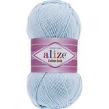 Alize Cotton Gold Pamuk,amigurumi,panç El Örgü Ipi Renk KODU:513-KRISTAL Mavi