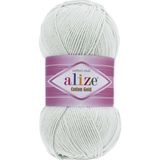 Alize Cotton Gold Pamuk,amigurumi,panç El Örgü Ipi Renk KODU:533-PASTEL Gri