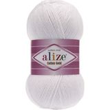 Alize Cotton Gold Pamuk,amigurumi,panç El Örgü Ipi Renk Kodu:55-Beyaz