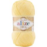Alize Diva 187 5 Adet Sarı Örgü İpi