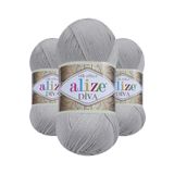 Alize Diva 355 100 gr Örgü İplik