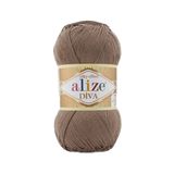 Alize Diva 688 Sütlü Kahve Melanj Örgü İpi
