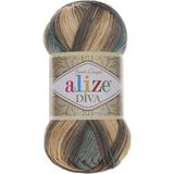 Alize Diva Batik 3307 - Renkli