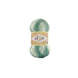 Alize Diva Batik El Örgü İpliği 5 Adet (8055) 100 gr 350 mt %100 Mikrofiber Akrilik Örgü İpi