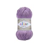 Alize Diva El Örgü Ipi Menekşe 622 Çok Ince Örgü Ipi