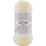 Alize Diva Fine Forever 01 ( Diva Serisinin En Ince Ipliği ) - Standart - Renkli